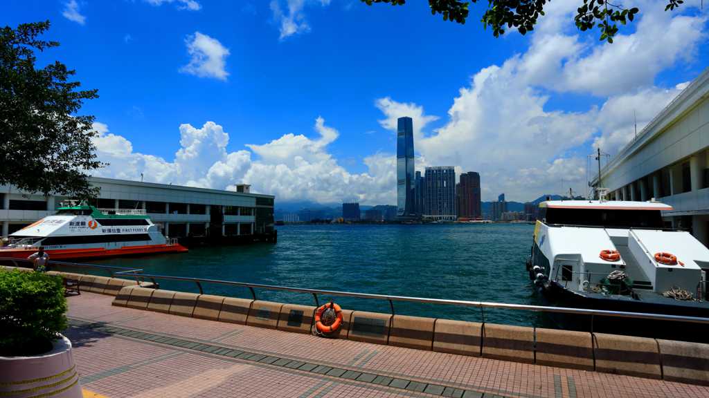 香港九龙半岛景象图片