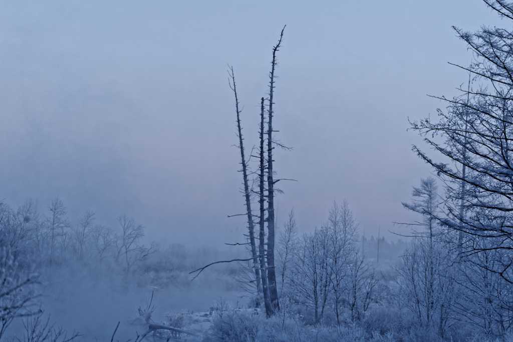 吉林长白山冬季风景