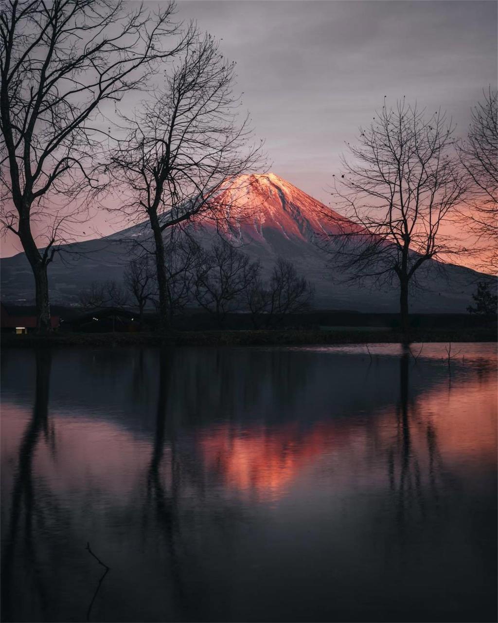 富士山冬季风光