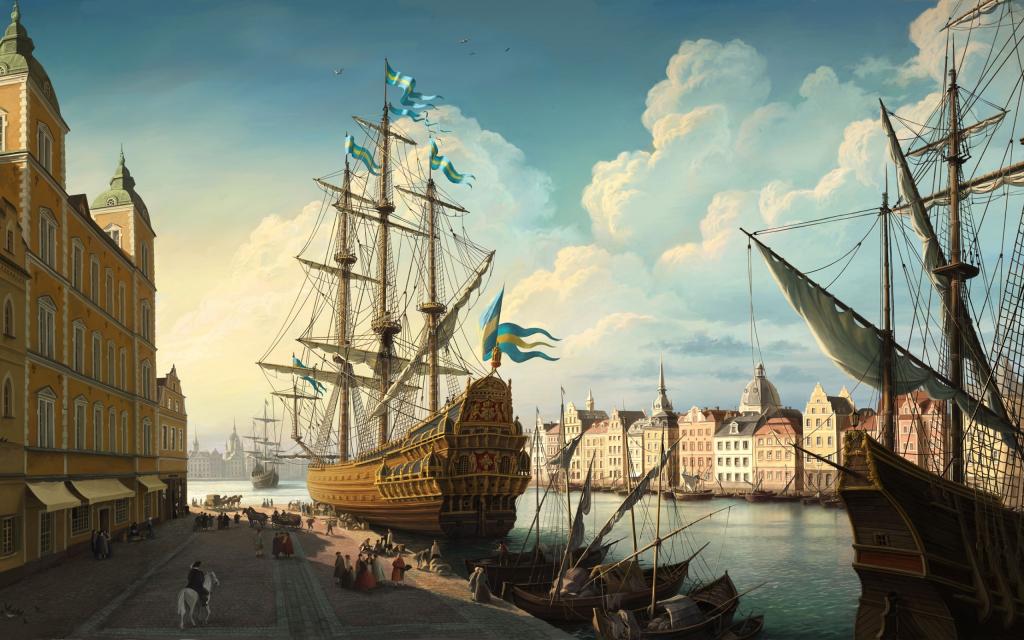 18世纪的船