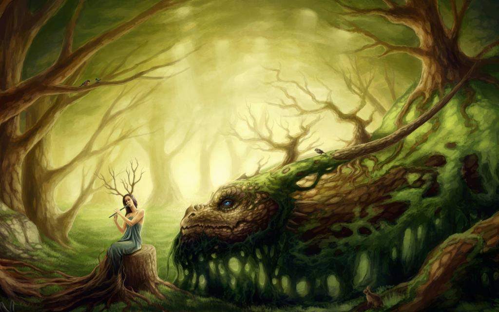 森林童话和龙