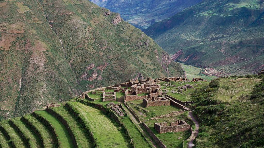 古代的山在秘鲁