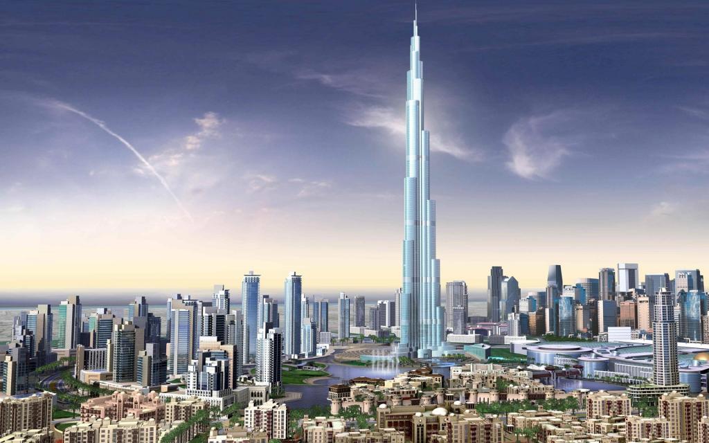 迪拜最高的摩天大楼