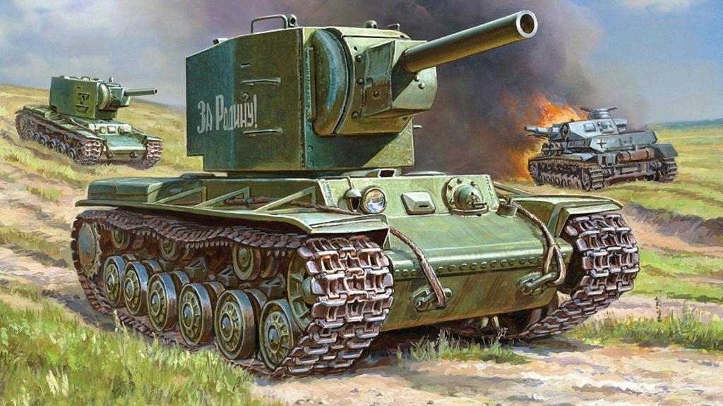 坦克KV-2次伟大的爱国战争