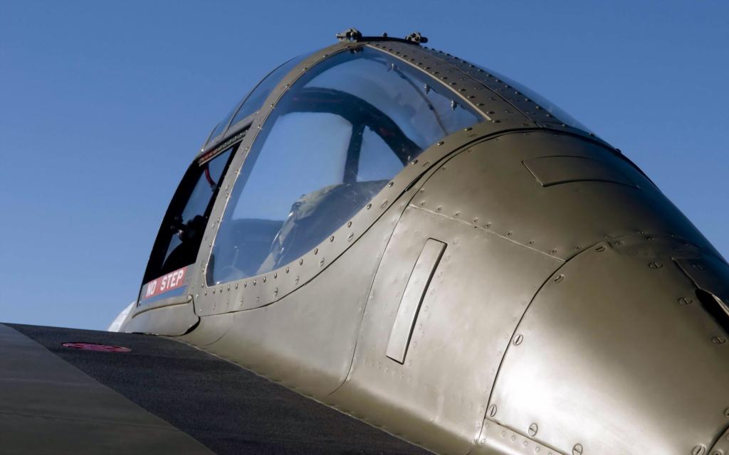 P-38飞机的客舱
