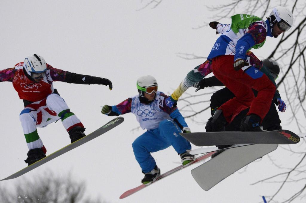 2014年索契冬奥会法国滑雪板金牌Pierre Woltier
