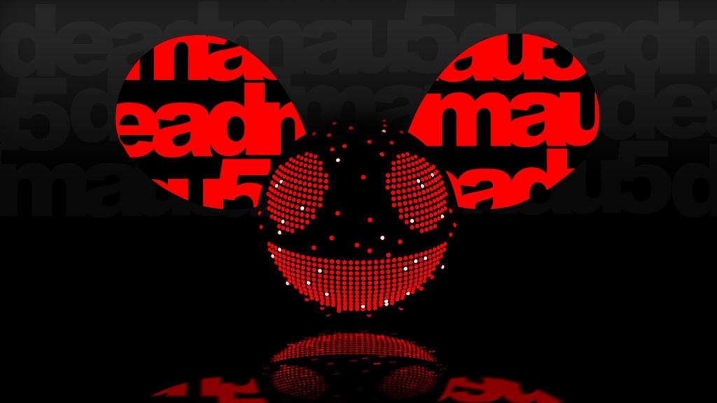 红色的DJ deadmau5
