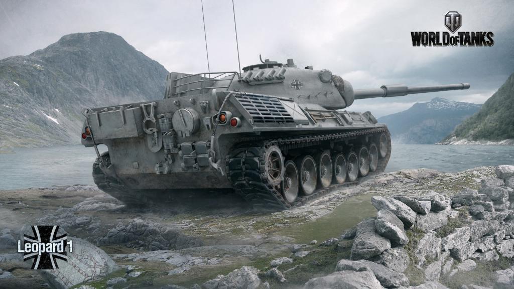 坦克豹1在游戏世界的坦克