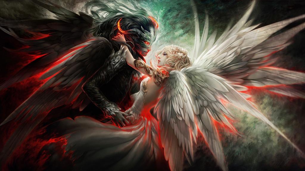 天使与恶魔的拥抱