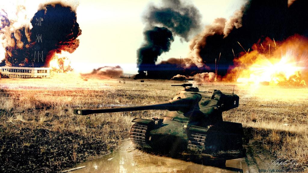 坦克世界：火热下雨的坦克
