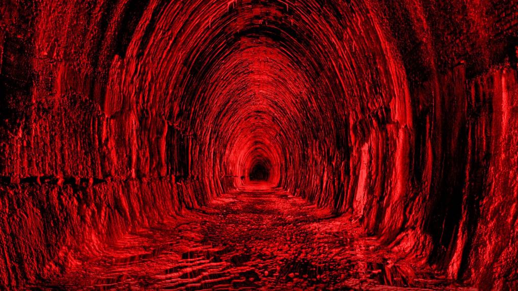 红色的隧道