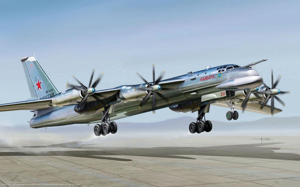 俄罗斯的图-95飞机