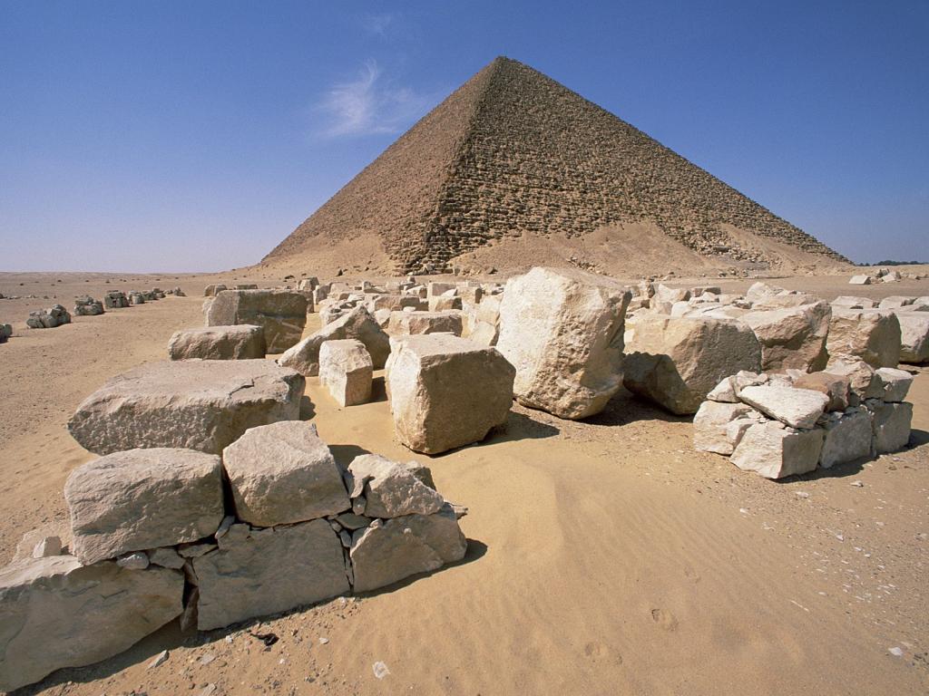 白色金字塔，Dahshur，埃及