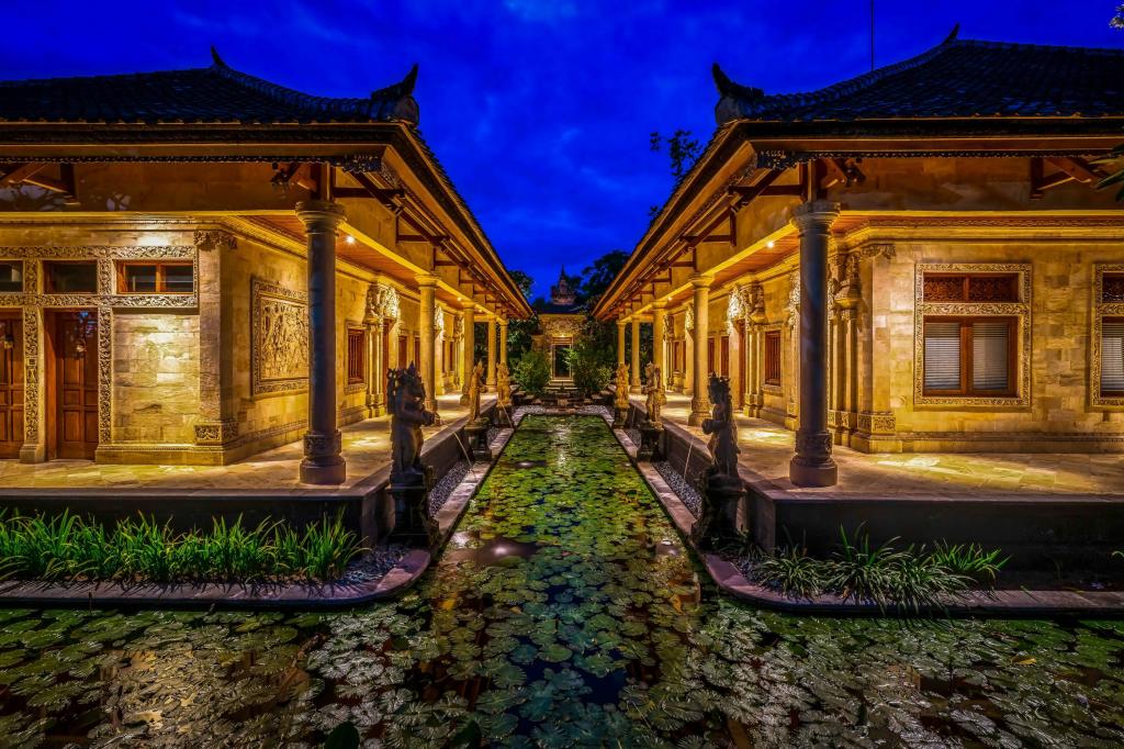 印度尼西亚巴厘岛美丽的酒店建筑