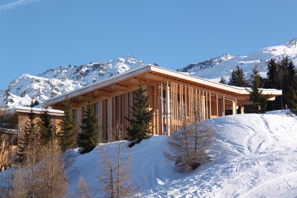 Les Arcs，法国滑雪胜地的舒适房子