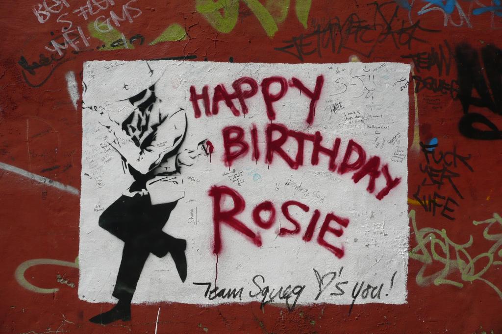 涂鸦，生日快乐，罗西