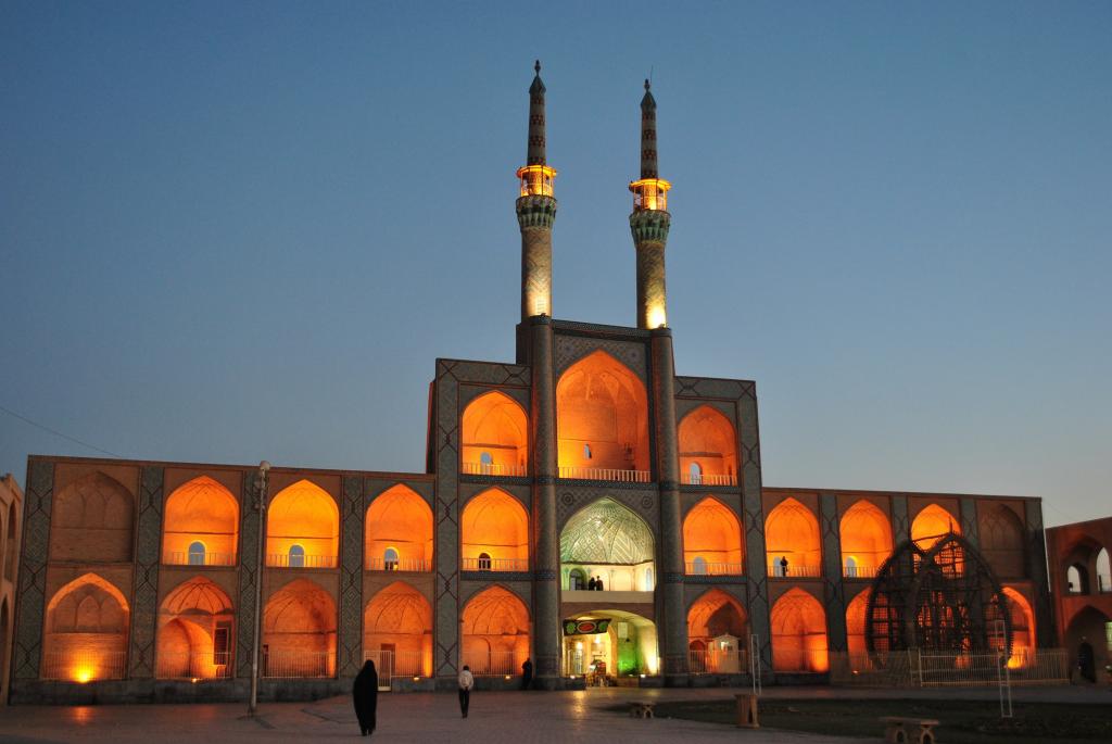在伊朗的大清真寺