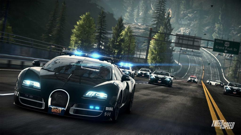 警车在游戏中需要速度对手