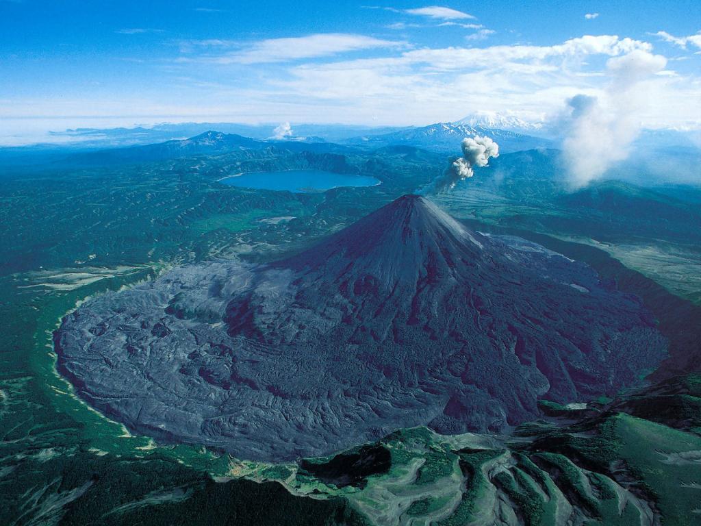 巨大的火山