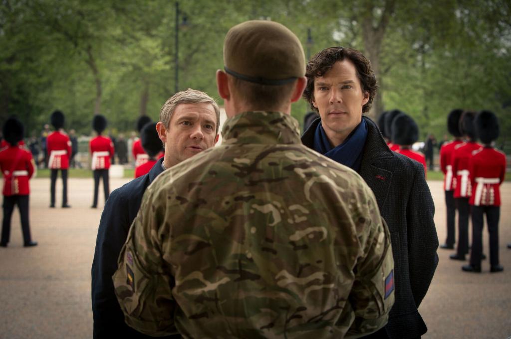 与Sherlock系列中的军队交谈