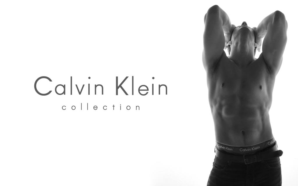 服装的集合Calvin Klein