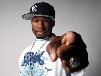 时尚的说唱歌手50 Cent