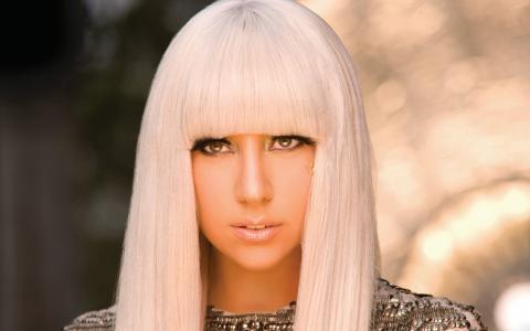 金发Lady Gaga