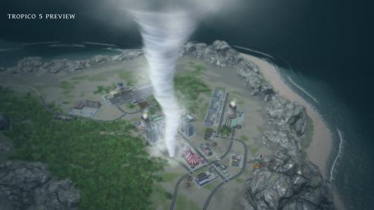龙卷风在游戏Tropico 5