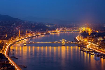 布达佩斯夜市和多瑙河，匈牙利的看法
