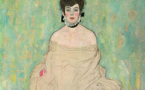 Gustav Klimt  -  Amalie Zuckerkandl的照片