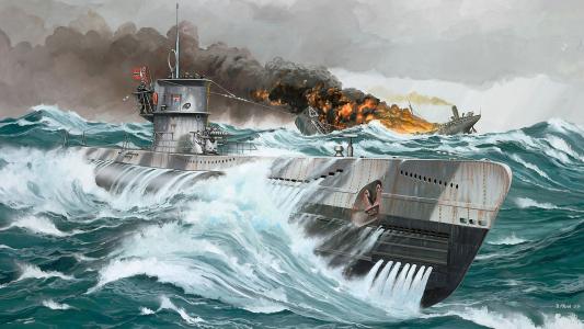 德国潜艇赢得了战斗