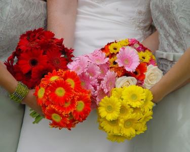 新娘与花束
