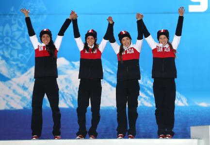 2014年索契冬奥会的加拿大银牌，玛丽安·圣·杰雷