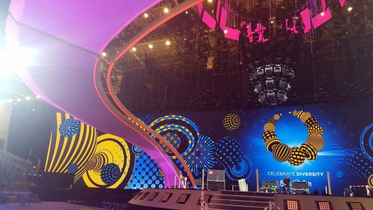 主要的欧洲电视音乐比赛，基辅2017年的舞台