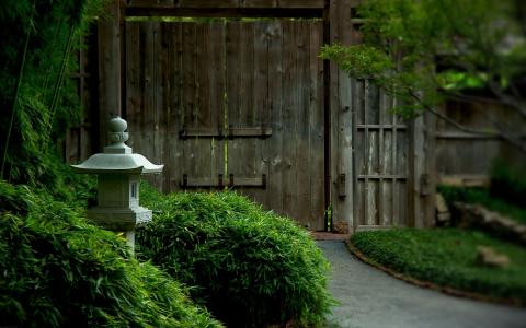通往日本花园的门户