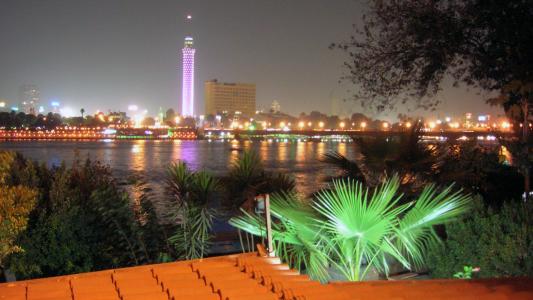 尼罗河在开罗