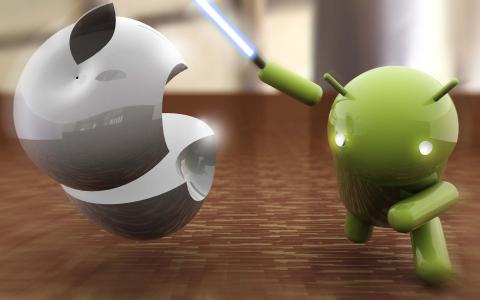Android与星球大战风格的苹果公司斗争