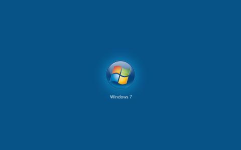 微软Windows七蓝