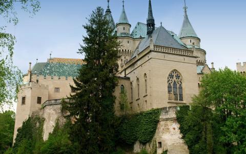 在斯洛伐克的古代城堡