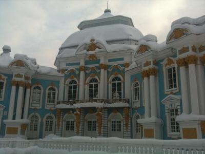 雪在圣彼得堡