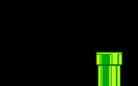 游戏元素的马里奥，黑色的背景