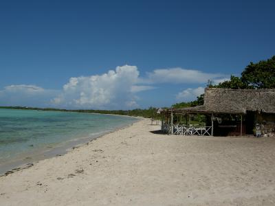 古巴Cayo Coco度假村的沙滩小屋