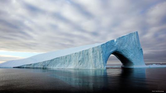 冰在格陵兰岛