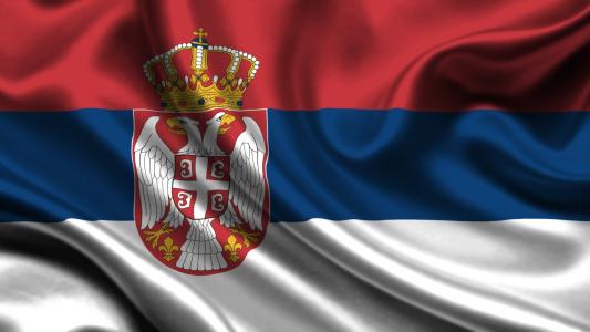 塞尔维亚，国旗，皇冠