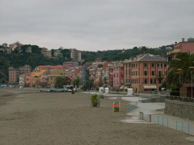 意大利Celle Ligure度假村的海滩