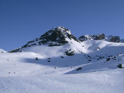 Val Thorens，法国滑雪胜地的山顶