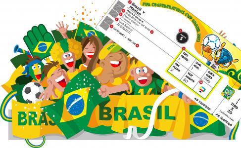 巴西2014年世界杯足球赛门票