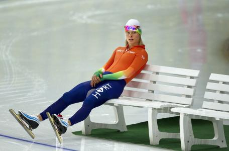 荷兰滑冰选手Kun Verway获得银牌