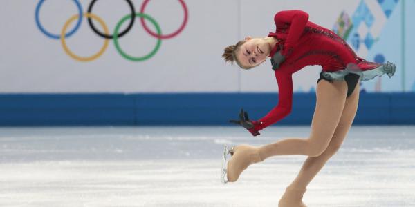 花样滑冰运动员Yulia Lipnitskaya索契2014年