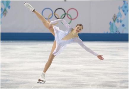 意大利花式溜冰者卡罗来纳州科斯特纳在奥运在索契